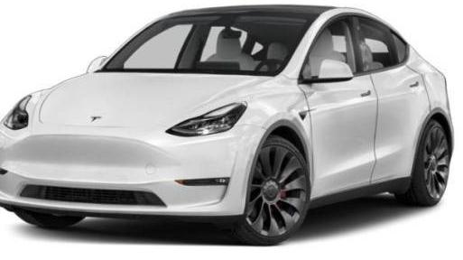 TESLA MODEL Y 2021 5YJYGDEE8MF263659 image